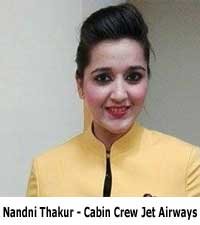 Nandni-thakur-Cabin-Crew--Jet-airways