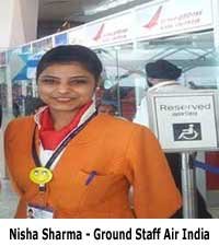 Nisha-Sharma--Ground-Staff--Air-India