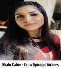 Shalu-Cabin-Crew-Spicejet-Airlines